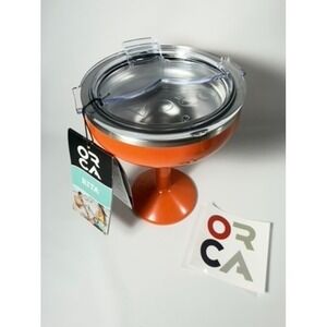 ORCA Rita Insulated Margarita Glass w/ Lid – Persimmon - New